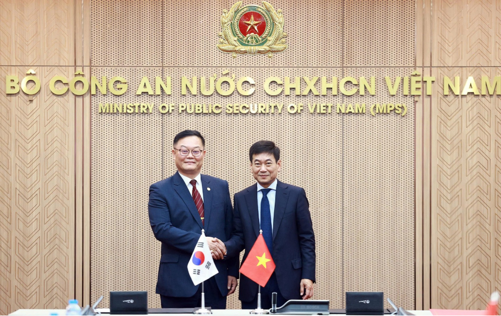 BỘ CÔNG AN VIỆT NAM VÀ CƠ QUAN CẢNH SÁT QUỐC GIA HÀN QUỐC TIẾP TỤC MỞ RỘNG HỢP TÁC