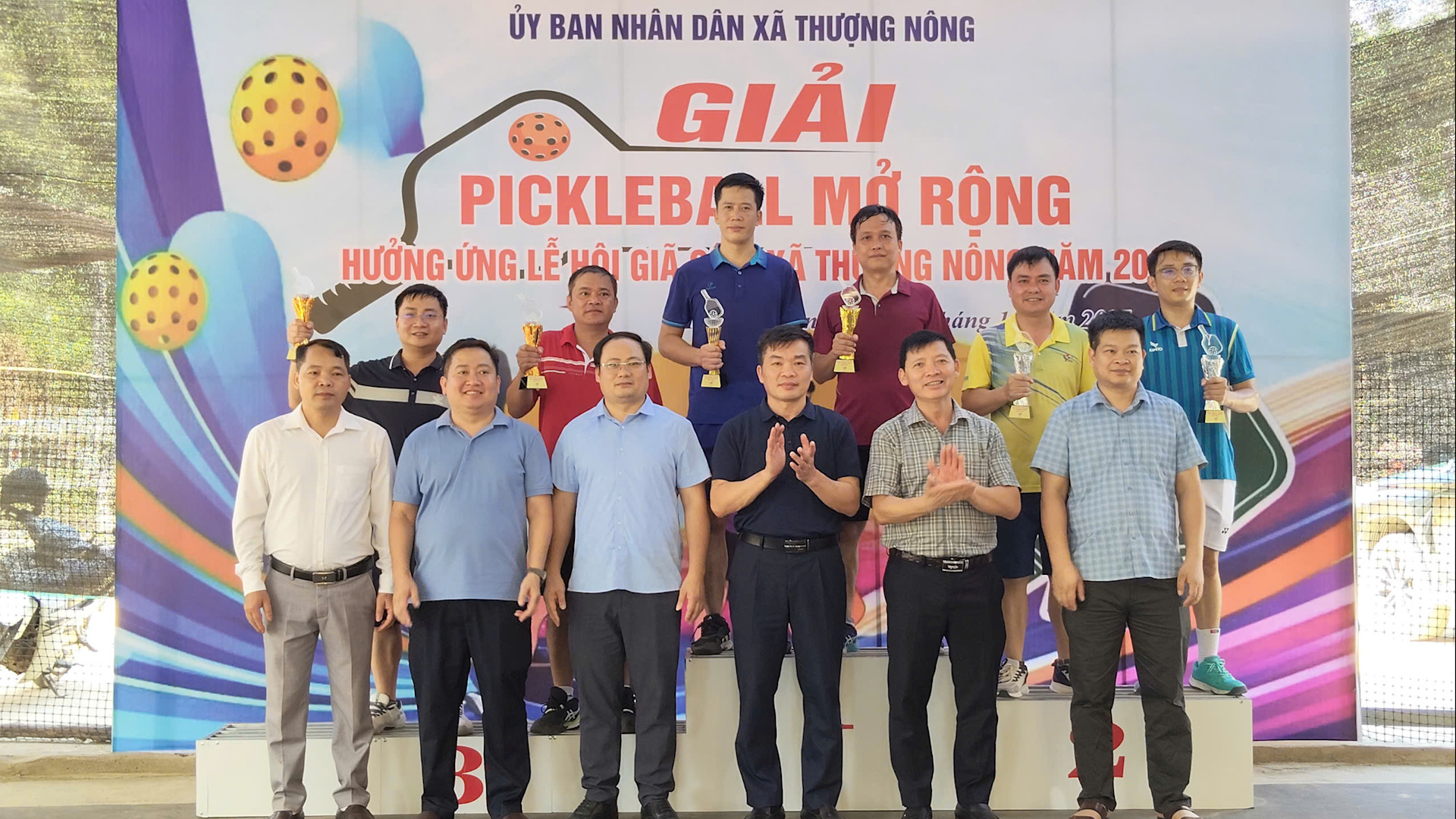 Giải Pickleball xã Thượng Nông năm 2025 (mở rộng)