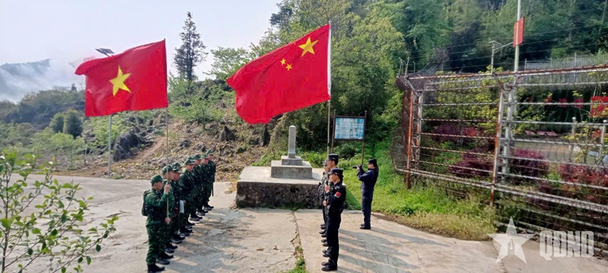 Bộ đội Biên phòng tỉnh Tuyên Quang tuần tra liên hợp, thực thi pháp luật với lực lượng quản lý biên giới Trung Quốc
