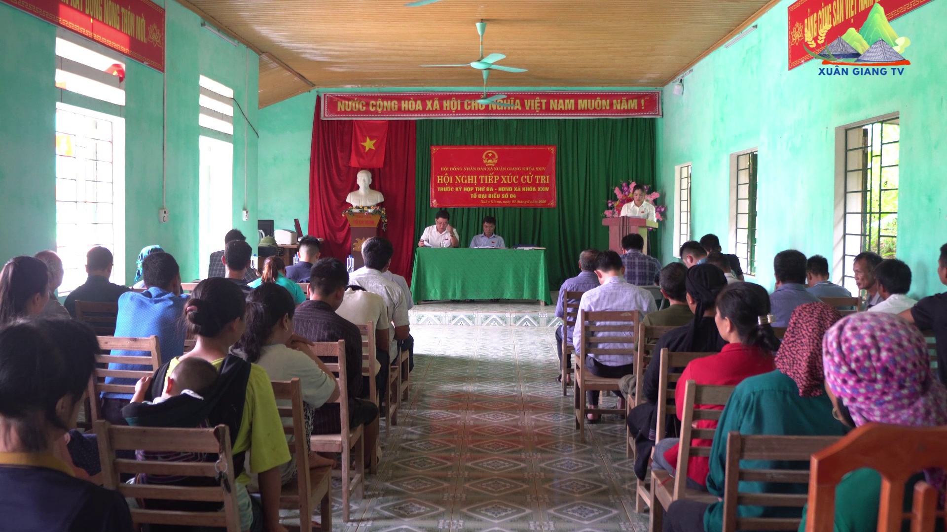 Tổ đại biểu số 4 HĐND xã tiếp xúc cử tri trước Kỳ họp thứ ba Hội đồng nhân dân xã Xuân Giang khoá XXIV, nhiệm kỳ 2026 – 2031