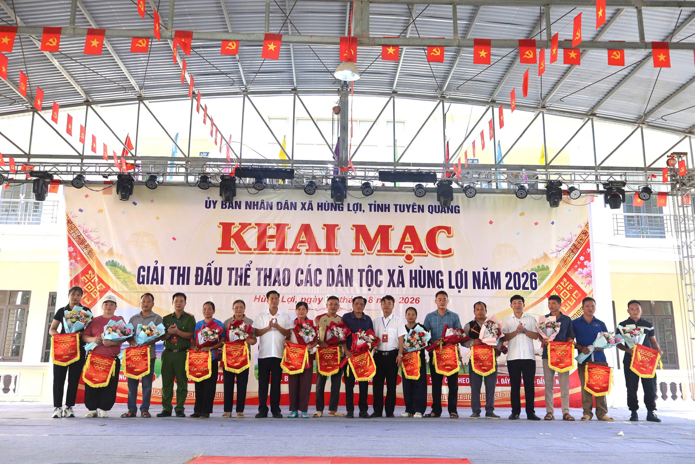 Hùng Lợi khai mạc Giải thi đấu thể thao các dân tộc năm 2026