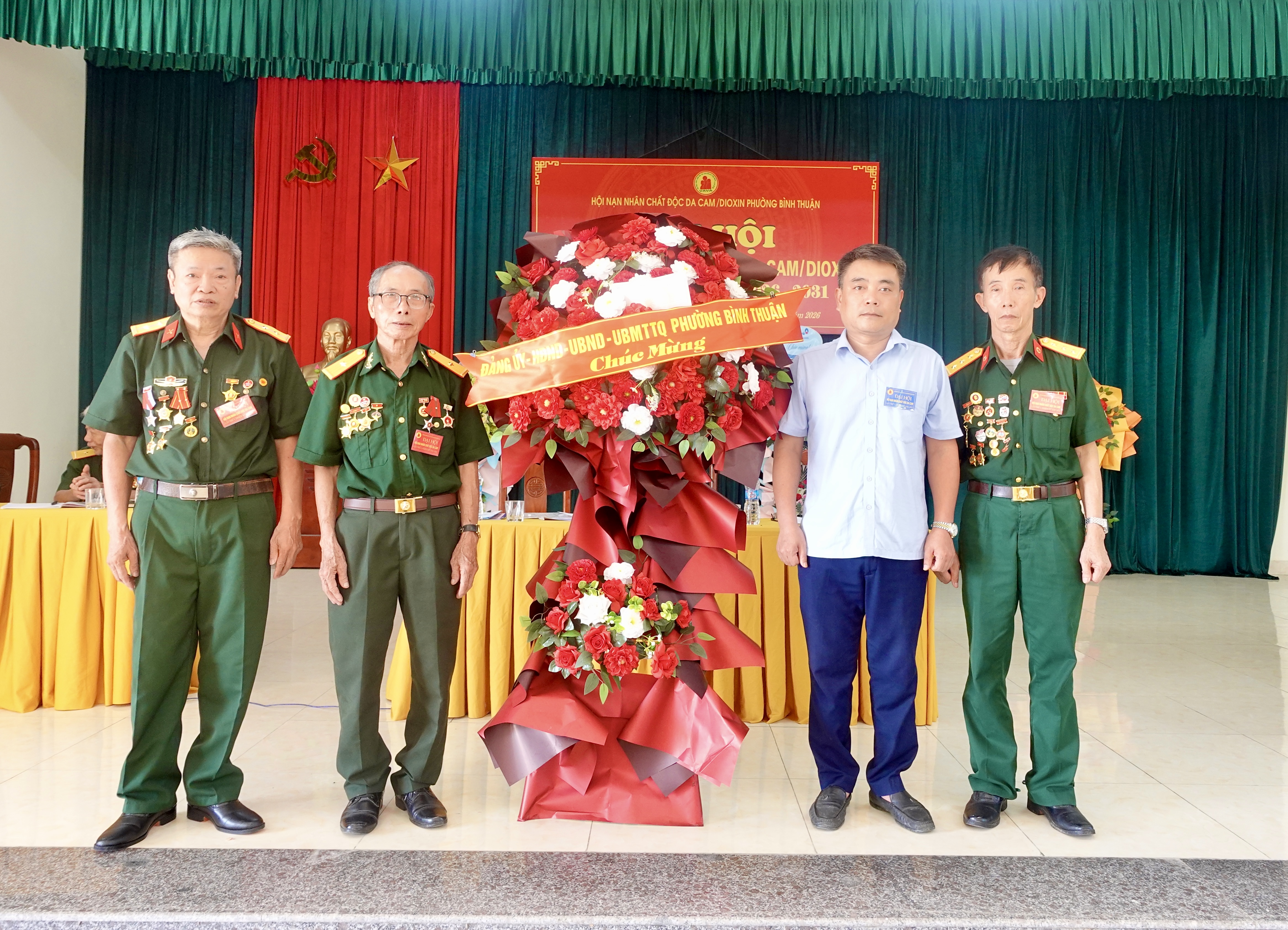 ĐẠI HỘI HỘI NẠN NHÂN CHẤT ĐỘC DA CAM/DIOXIN PHƯỜNG BÌNH THUẬN LẦN THỨ I, NHIỆM KỲ 2026 - 2031