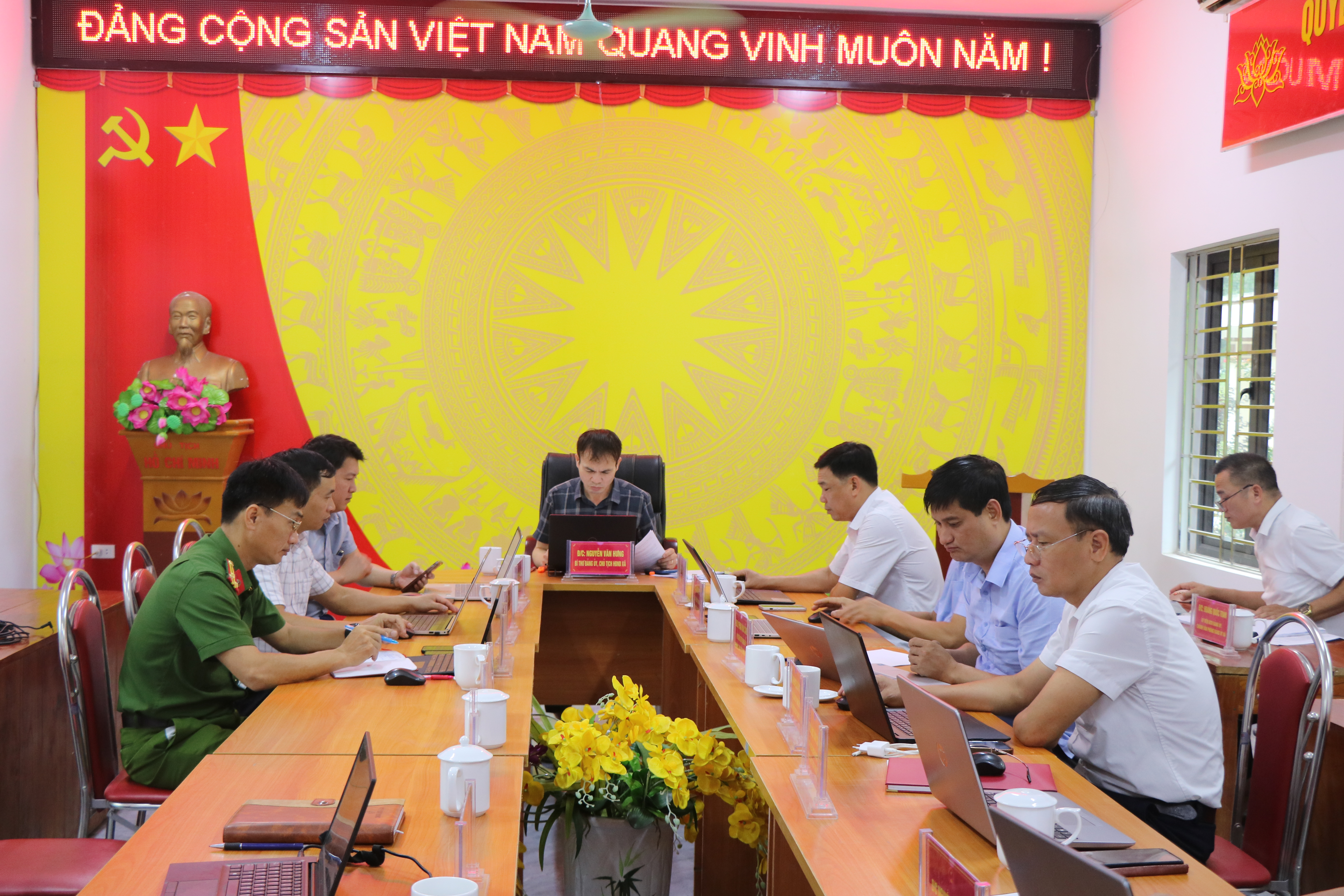Ban Thường vụ Đảng ủy xã Tiên Nguyên họp lần thứ 17
