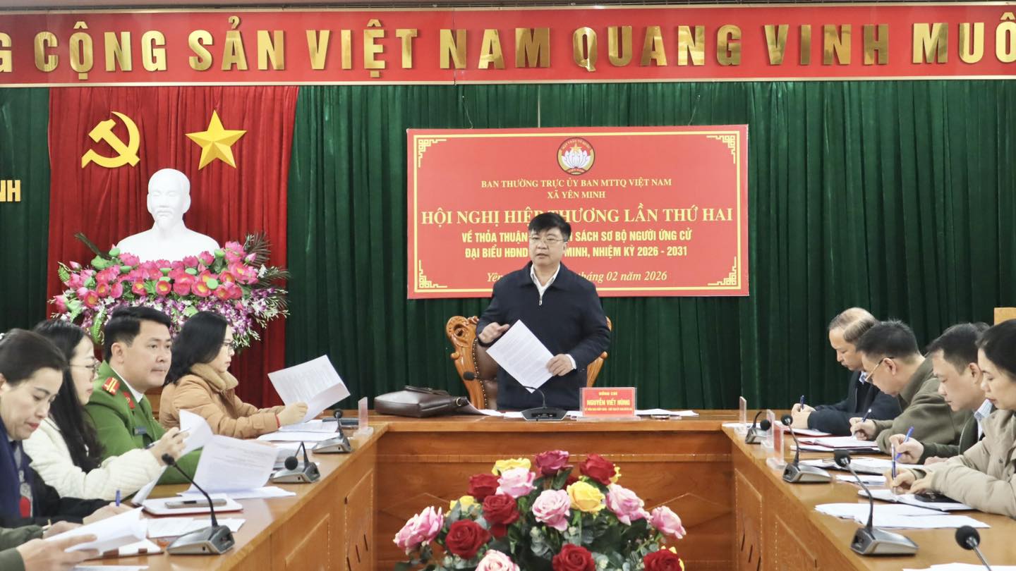 YÊN MINH TỔ CHỨC HỘI NGHỊ HIỆP THƯƠNG LẦN THỨ HAI