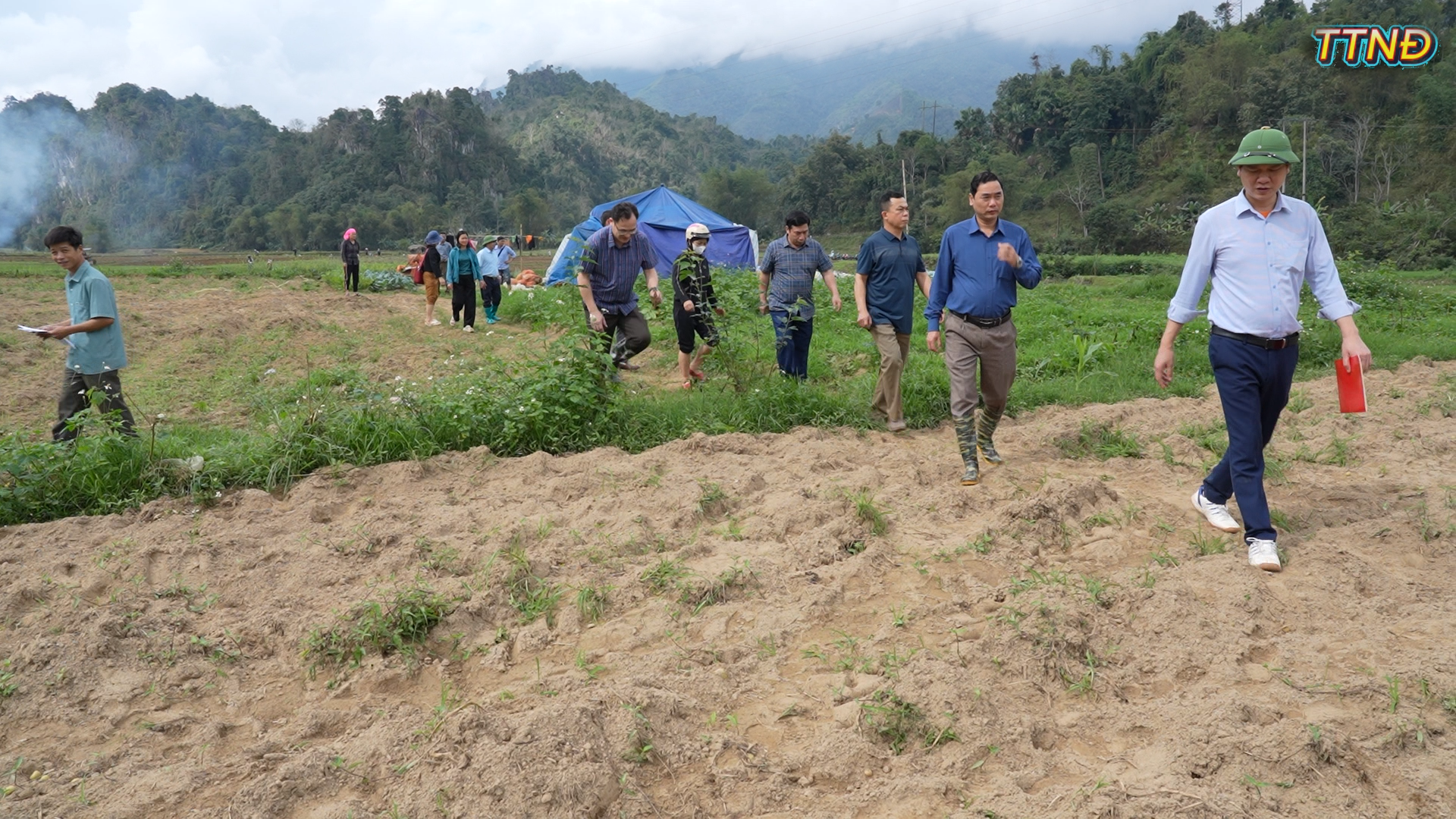 Xã Ngọc Đường, tỉnh Tuyên Quang tổ chức tổng kết mô hình trồng khoai tây FL2215