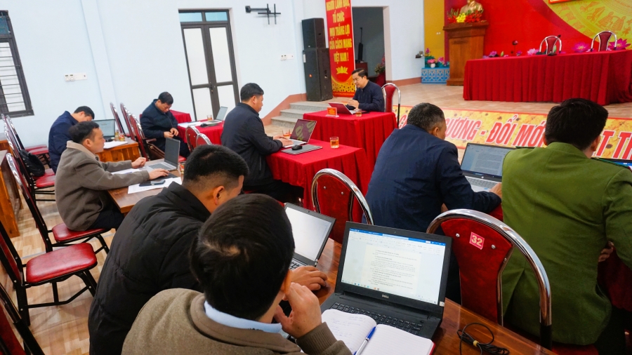 UBND xã Đồng Yên họp đánh giá kết quả thực hiện nhiệm vụ tuần 02, triển khai nhiệm vụ tuần 03 năm 2026