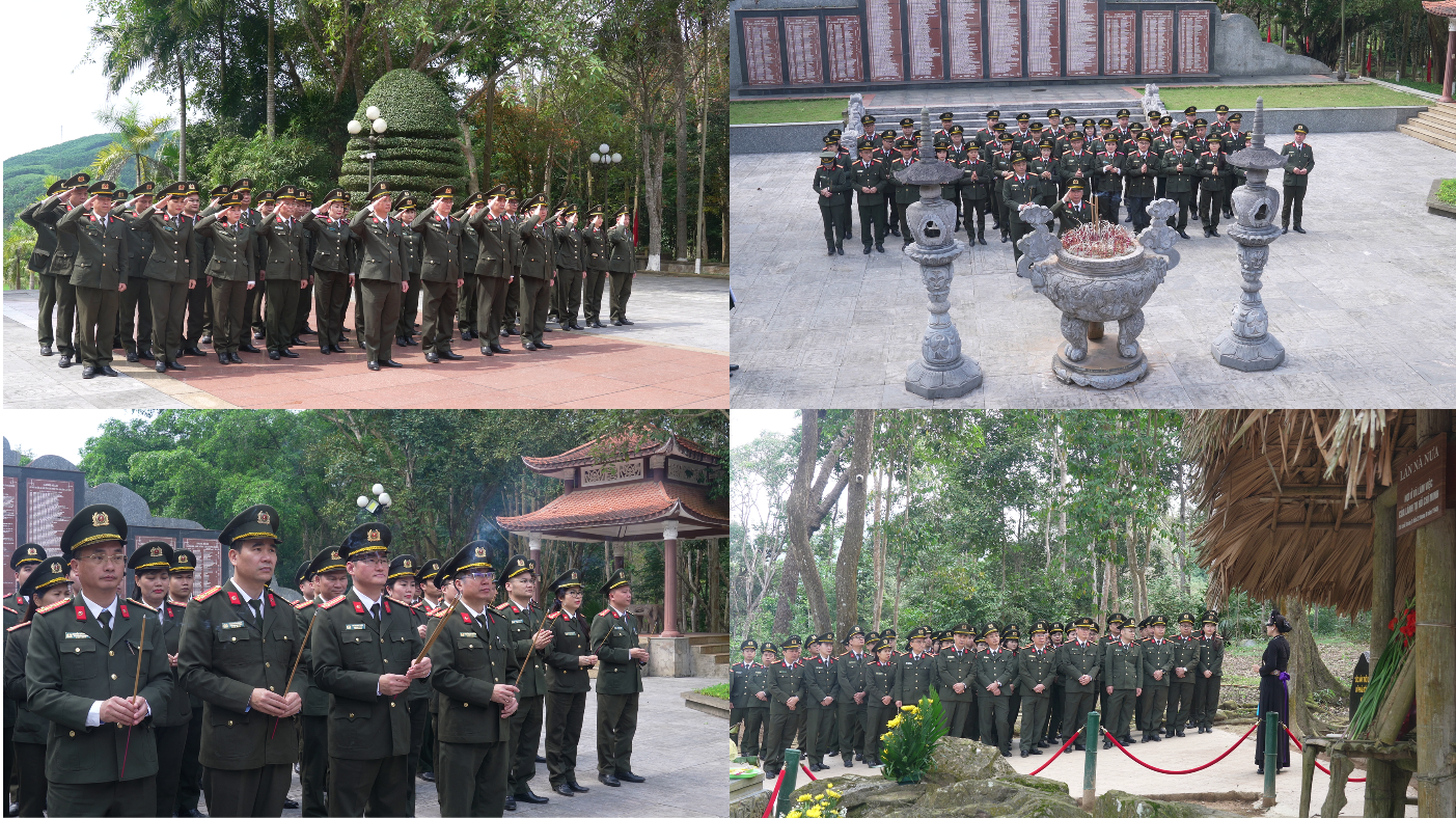 LỰC LƯỢNG THAM MƯU CÔNG AN TỈNH TUYÊN QUANG - TỪ TRANG SỬ HÀO HÙNG ĐẾN KHÍ THẾ THI ĐUA BA NHẤT”