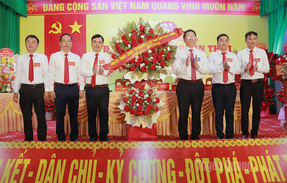 Đại hội đại biểu Đảng bộ phường Hà Giang 1, các xã Lâm Bình, Yên Hoa, Thái Sơn: Tiếp tục nâng cao năng lực lãnh đạo, phát huy sức mạnh tổng hợp của hệ thống chính trị và khối đại đoàn kết các dân tộc