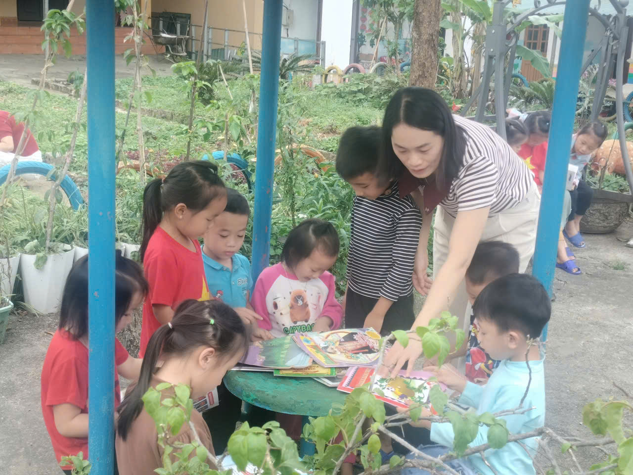Lan tỏa Ngày hội đọc sách tới những mầm non nơi cực Bắc