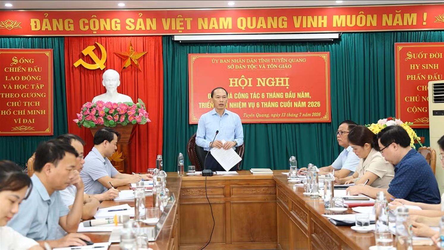 Sở Dân tộc và Tôn giáo rà soát, đôn đốc thực hiện nhiệm vụ cải cách hành chính