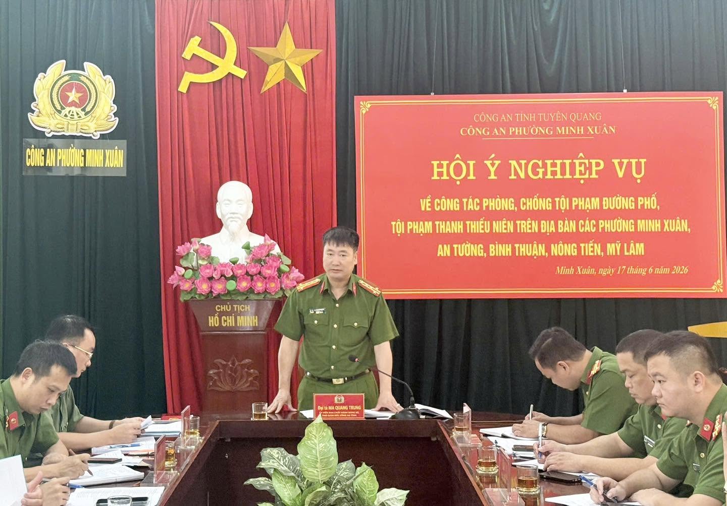 TĂNG CƯỜNG CÔNG TÁC ĐẤU TRANH PHÒNG, CHỐNG TỘI PHẠM ĐƯỜNG PHỐ, TỘI PHẠM THANH THIẾU NIÊN 