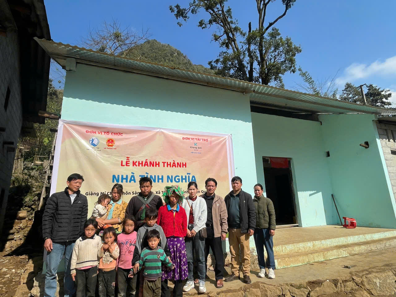 LỄ KHÁNH THÀNH NHÀ TÌNH NGHĨA TRƯỚC THỀM TẾT NGUYÊN ĐÁN BÍNH NGỌ 2026 TẠI THÔN SÀNG SÚNG, XÃ THẮNG MỐ