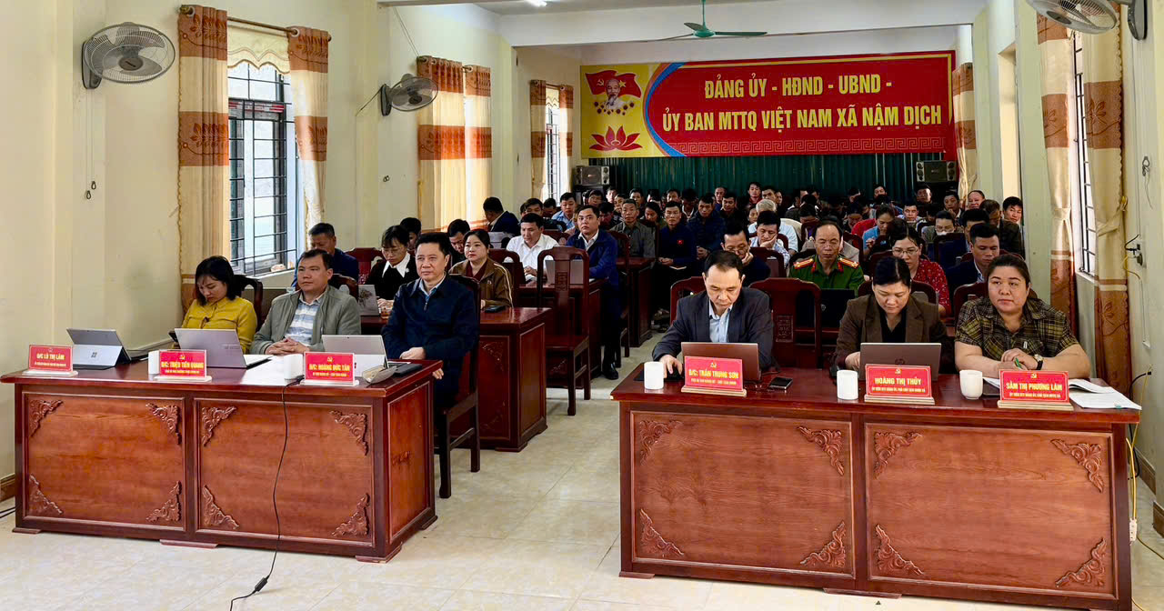 UBND xã tổ chức gặp mặt động viên các công dân lên đường nhập ngũ năm 2026