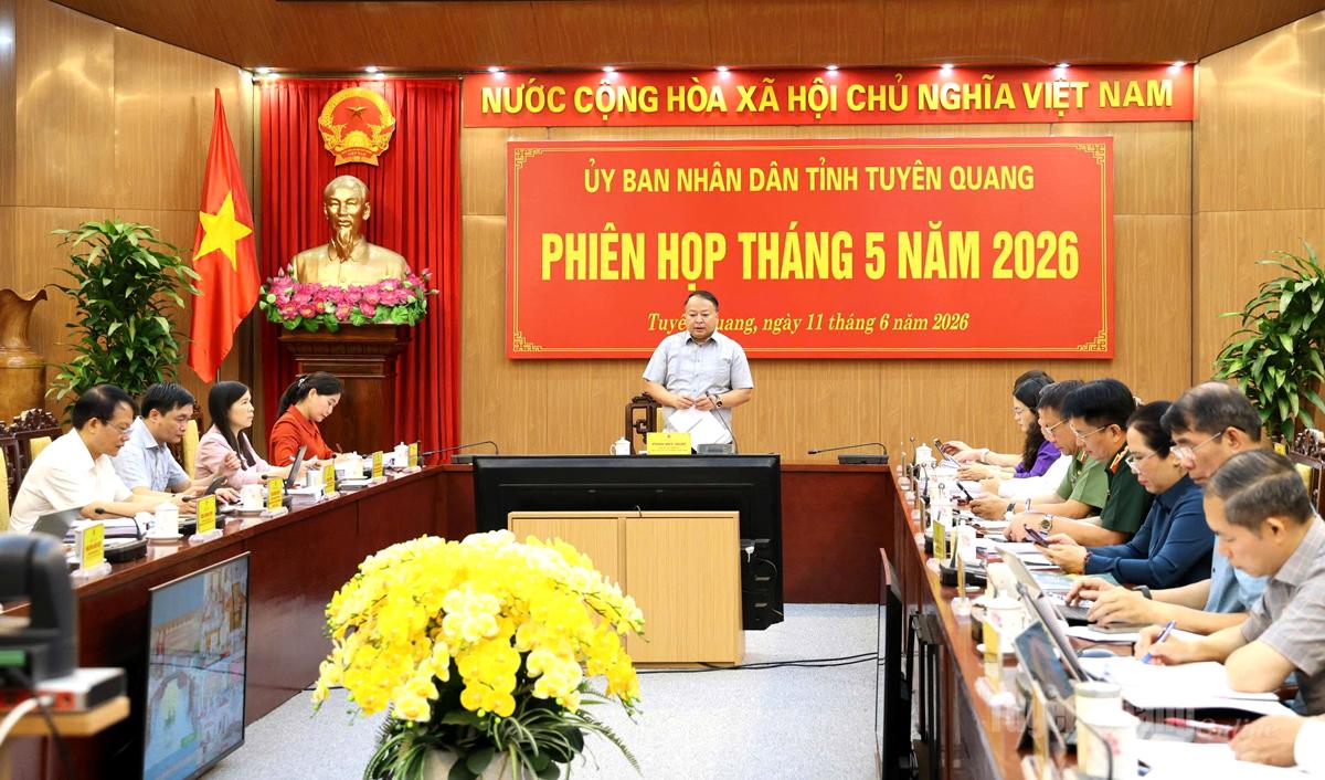 LŨNG CÚ NGHIÊM TÚC TIẾP THU CHỈ ĐẠO TỪ PHIÊN HỌP UBND TỈNH