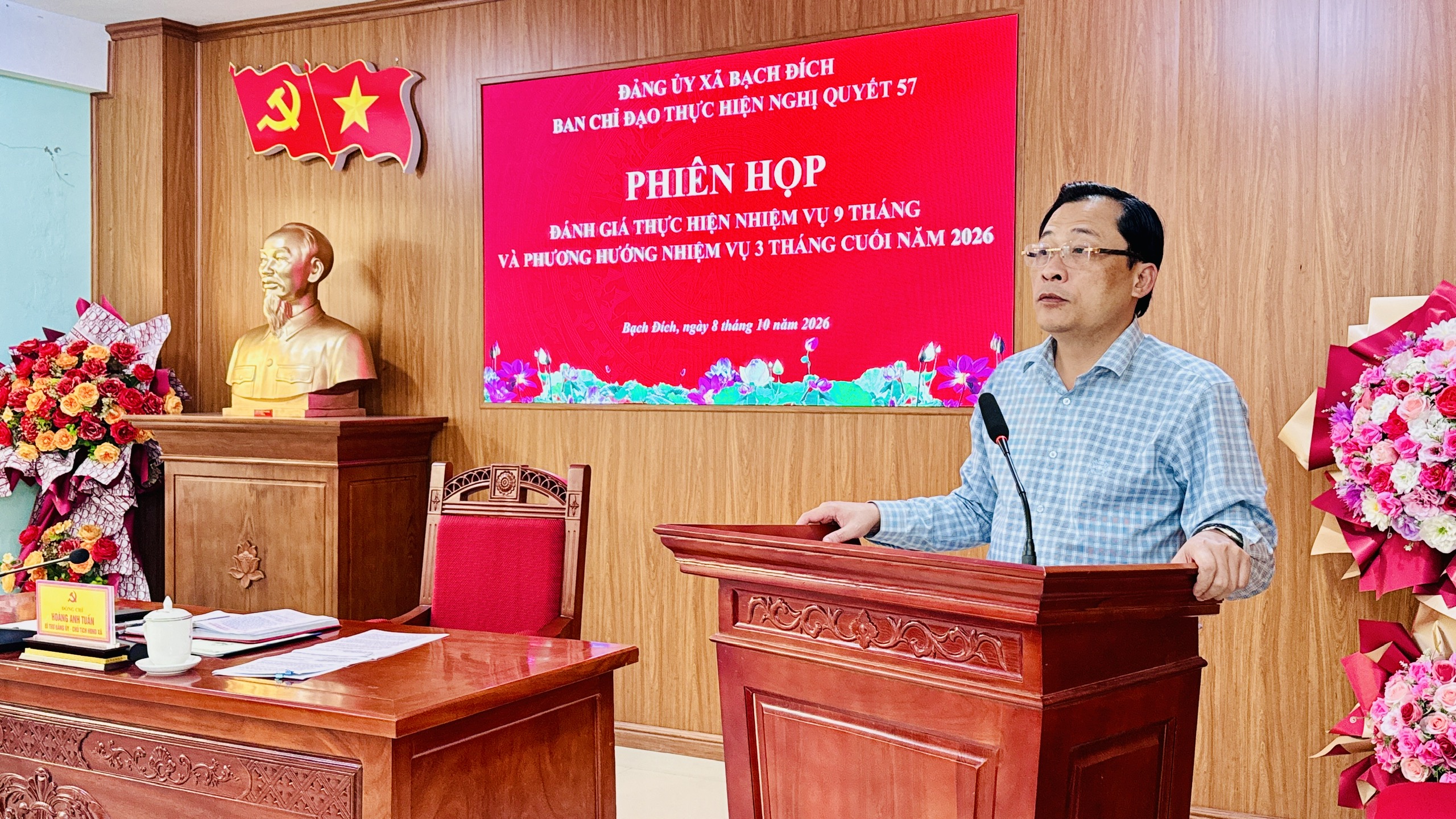 BẠCH ĐÍCH ĐÁNH GIÁ KẾT QUẢ THỰC HIỆN NGHỊ QUYẾT 57-NQ/TW 9 THÁNG ĐẦU NĂM 2026