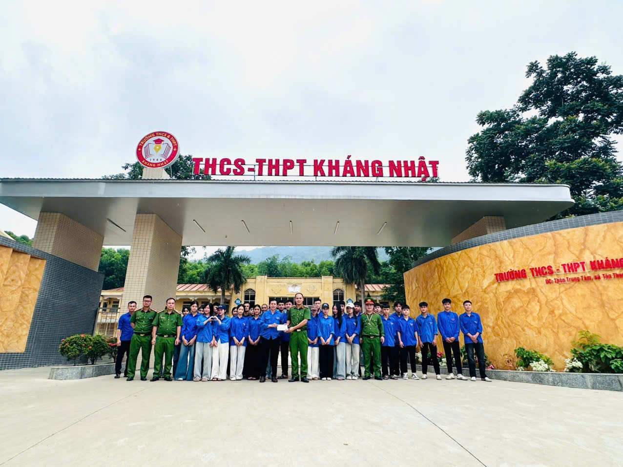 CÔNG AN XÃ TÂN THANH ĐẢM BẢO AN NINH, TRẬT TỰ KỲ THI TỐT NGHIỆP THPT NĂM 2026