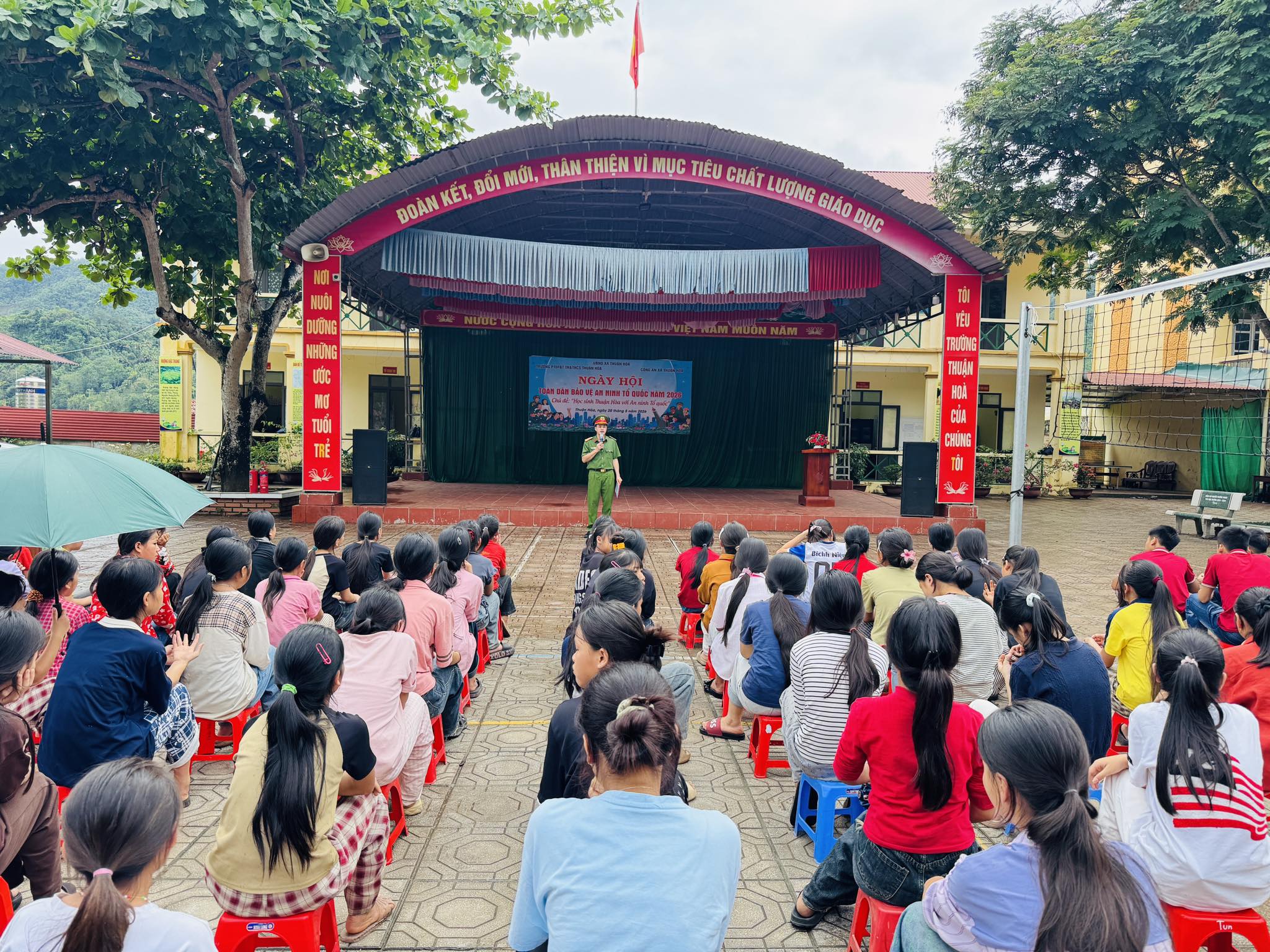 Thuận Hòa tổ chức Ngày hội “Học sinh với An ninh Tổ quốc