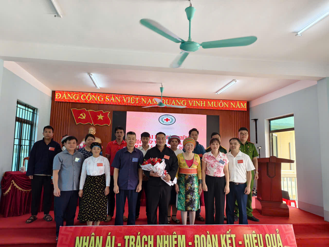 XÃ CÁN TỶ TỔ CHỨC THÀNH CÔNG ĐẠI HỘI ĐẠI BIỂU HỘI CHỮ THẬP ĐỎ XÃ LẦN THỨ I, NHIỆM KỲ 2026 – 2031