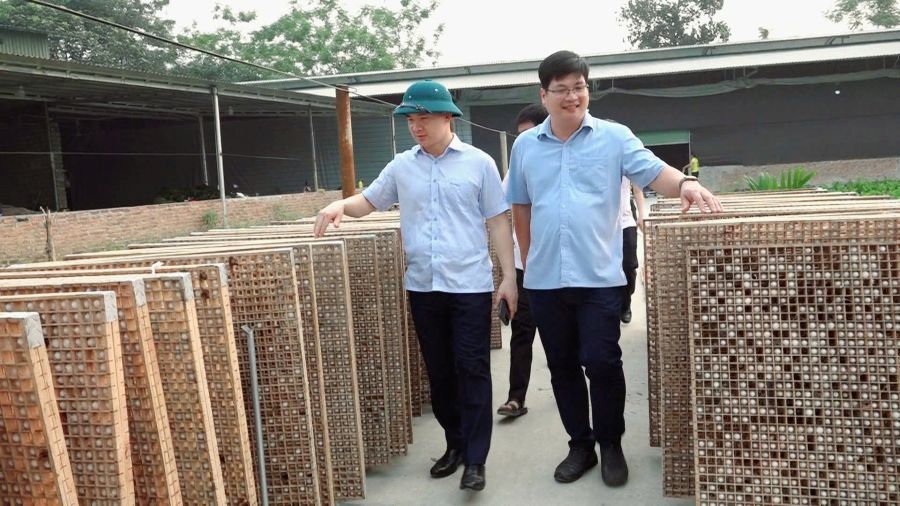 Đoàn công tác xã Bằng Lang thăm, học tập mô hình kinh tế tại xã Bắc Quang