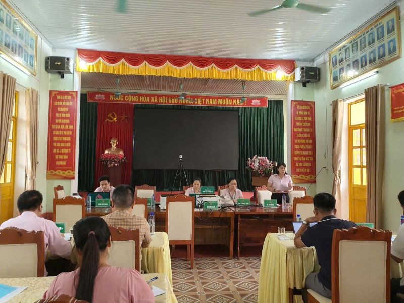 ĐOÀN KIỂM TRA KIỂM SOÁT NỘI BỘ NGÂN HÀNG CHÍNH SÁCH XÃ HỘI TỈNH TUYÊN QUANG, KIỂM TRA ĐÁNH GIÁ HOẠT ĐỘNG TÍN DỤNG CHÍNH SÁCH TẠI ĐIỂM GIAO DỊCH XÃ HÙNG AN THUỘC XÃ HÙNG AN, TỈNH TUYÊN QUANG