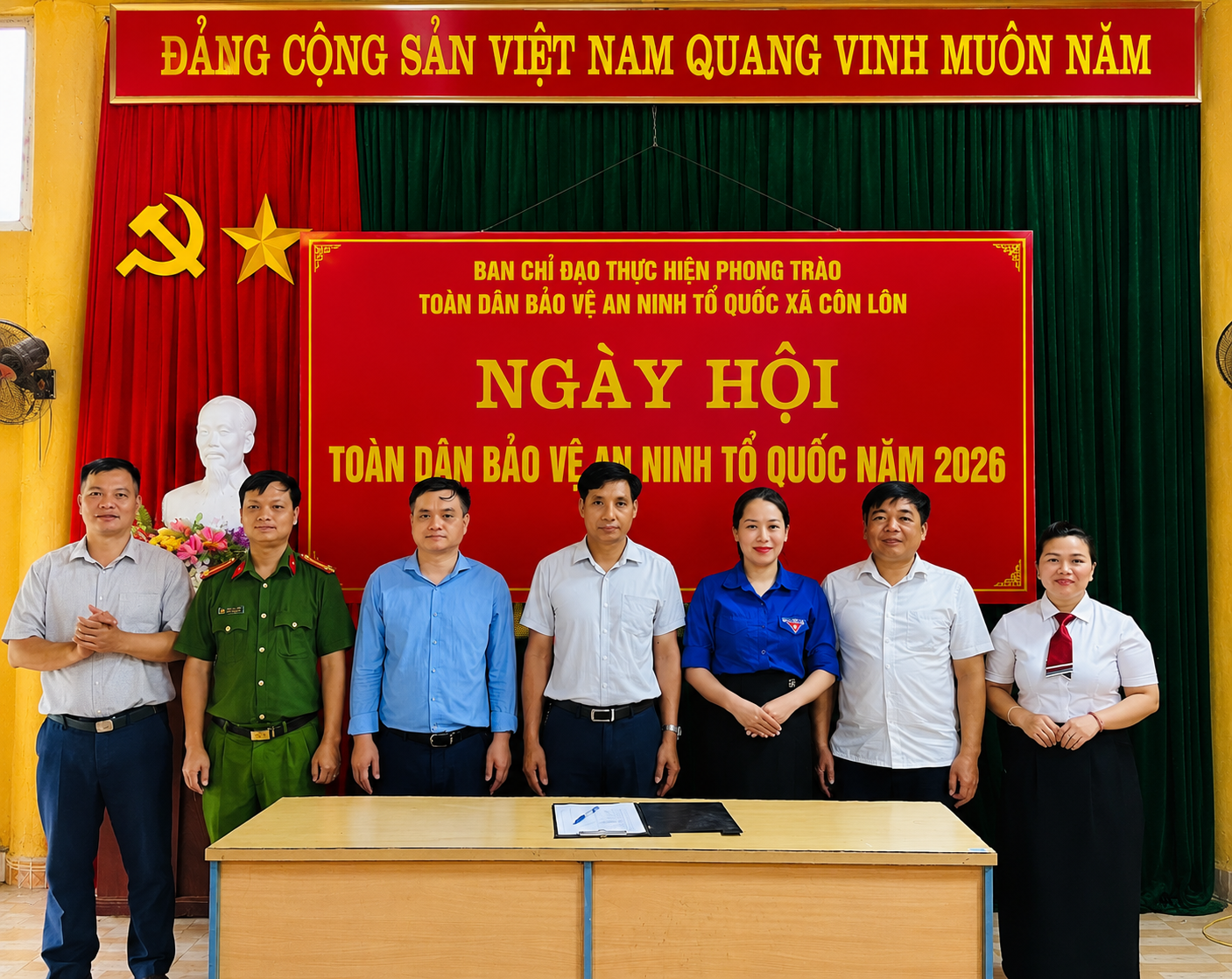 CÔN LÔN TỔ CHỨC NGÀY HỘI TOÀN DÂN BẢO VỆ AN NINH TỔ QUỐC NĂM 2026