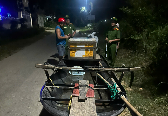 CÔNG AN XÃ MINH THANH TIẾP TỤC TĂNG CƯỜNG TUẦN TRA, KIỂM SOÁT, BẢO ĐẢM AN NINH TRẬT TỰ, TRẬT TỰ AN TOÀN GIAO THÔNG TRÊN ĐỊA BÀN