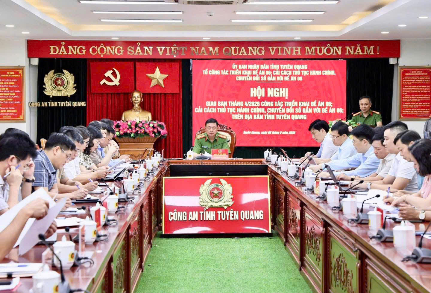 Tuyên Quang tăng tốc triển khai Đề án 06, hướng tới chính phủ số, xã hội số