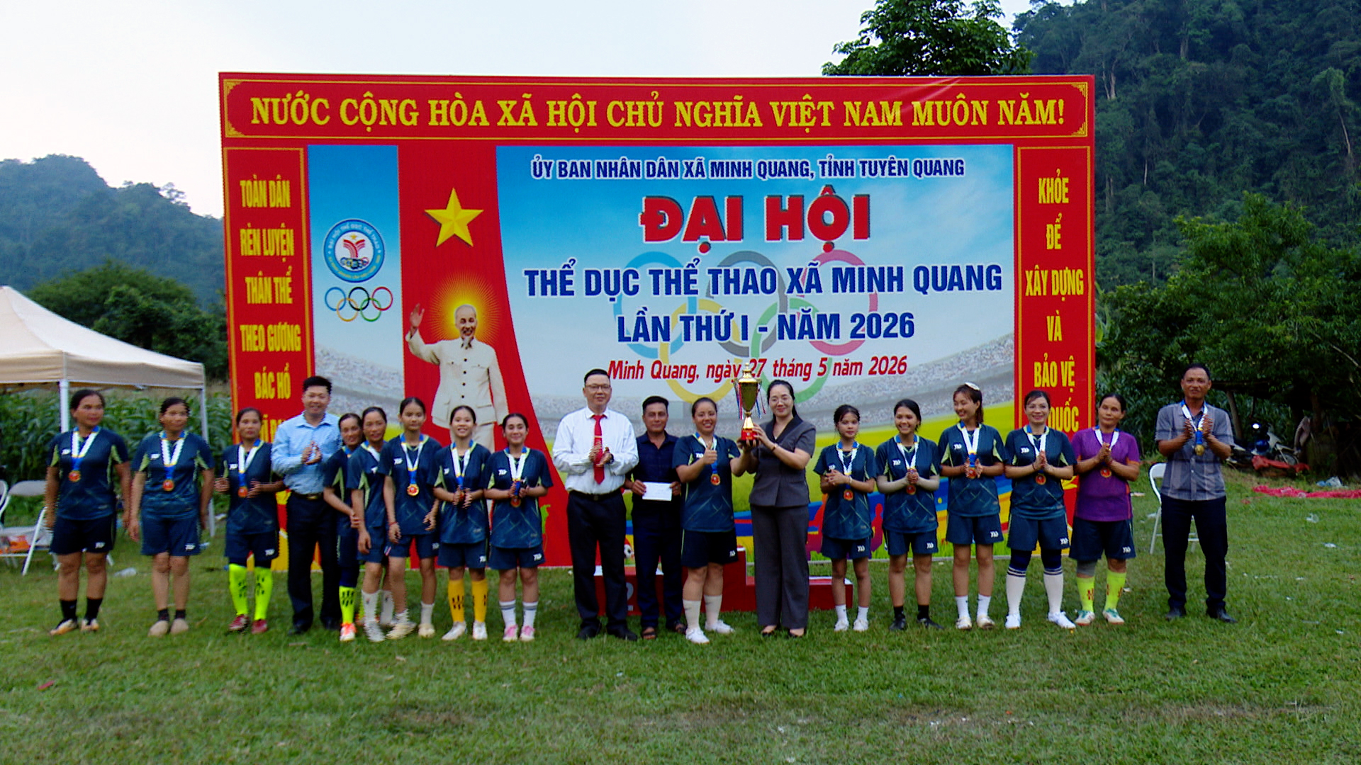 Xã Minh Quang tổ chức thành công Đại hội TDTT lần thứ I năm 2026