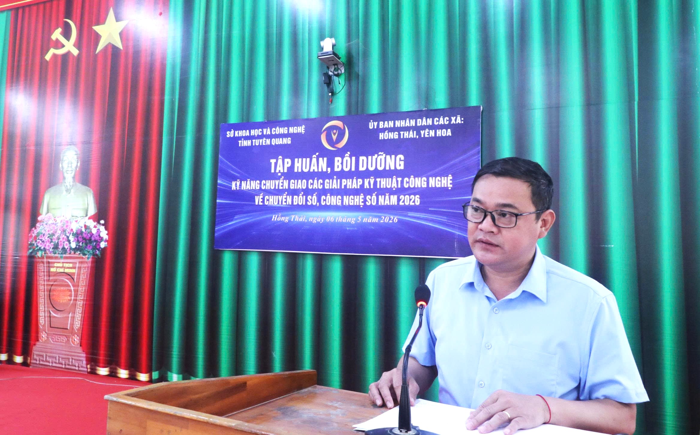 Hồng Thái tổ chức tập huấn chuyển đổi số, công nghệ số năm 2026