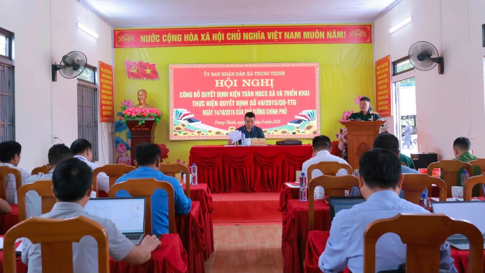 TRUNG THỊNH TRIỂN KHAI THỰC HIỆN HIỆU QUẢ CHÍNH SÁCH ĐỐI VỚI NGƯỜI CÓ CÔNG VÀ GIA ĐÌNH CHÍNH SÁCH