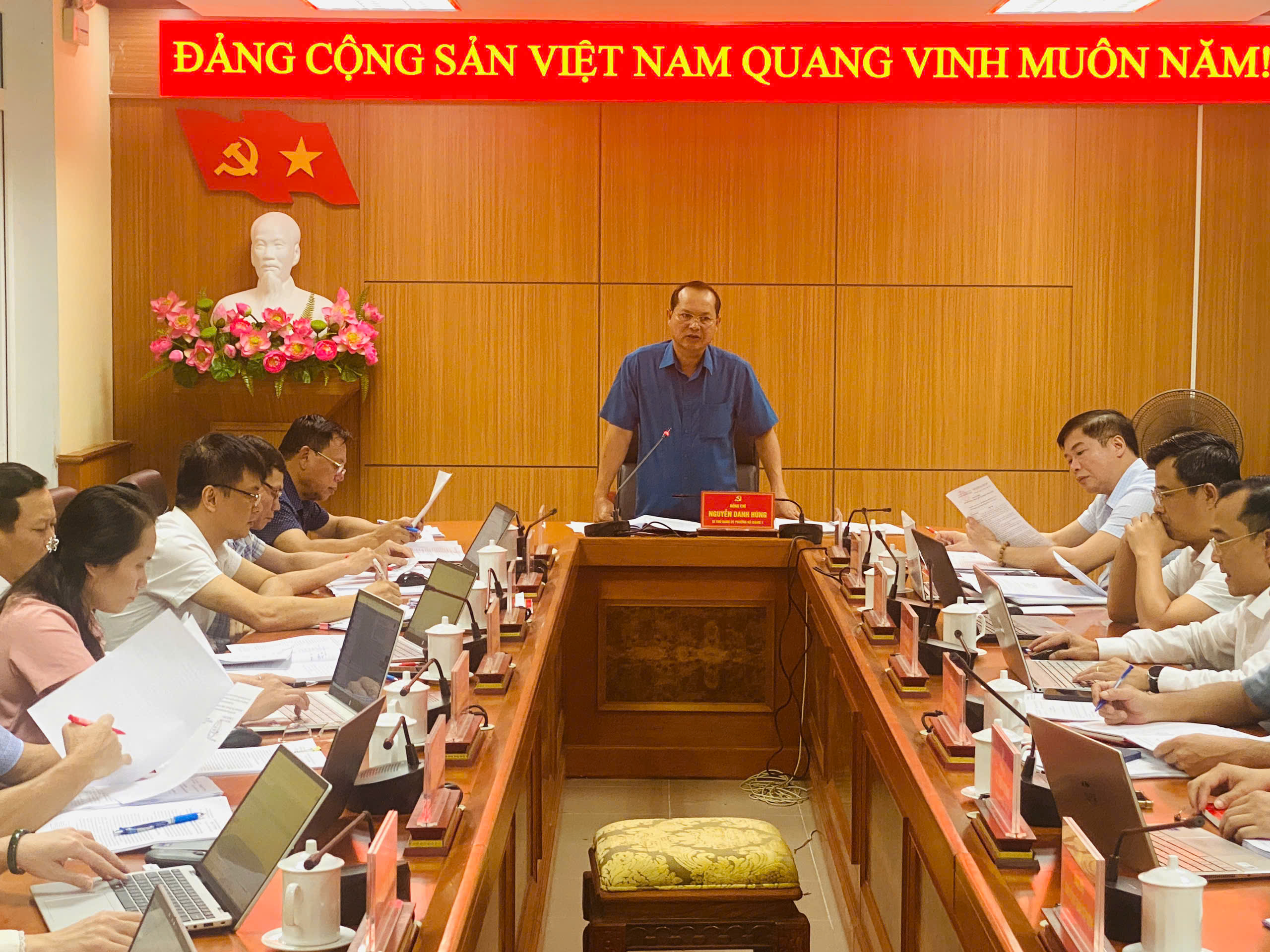 Hội nghị Ban Thường vụ Đảng ủy phường Hà Giang 1, phiên họp thường kỳ tháng 9/2026