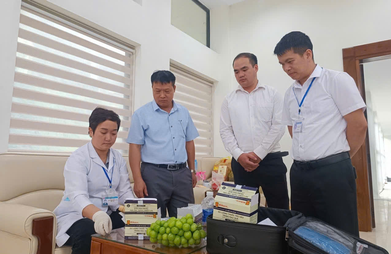 Kiểm tra, giám sát an toàn thực phẩm phục vụ Đại hội Đảng bộ xã Đồng Văn lần thứ I, nhiệm kỳ 2025 – 2030