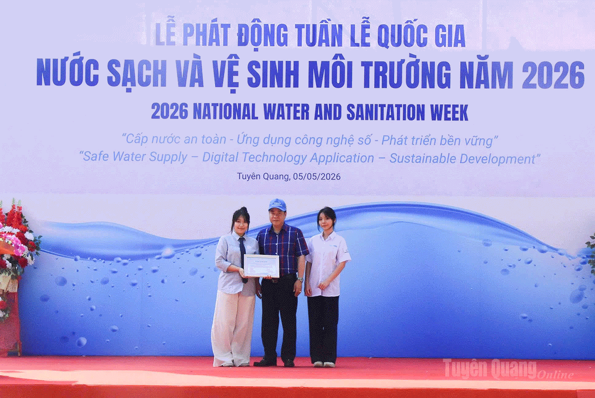 Phát động hưởng ứng Tuần lễ Nước sạch và Vệ sinh môi trường năm 2026