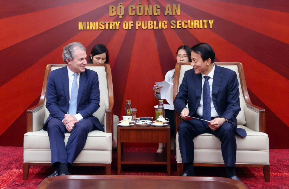 BỘ TRƯỞNG LƯƠNG TAM QUANG TIẾP GIÁM ĐỐC ĐIỀU HÀNH TẬP ĐOÀN ROSEN PARTNERS, HOA KỲ