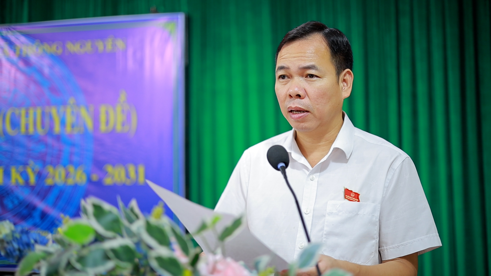 HĐND xã Thông Nguyên tổ chức Kỳ họp thứ Ba (chuyên đề), khóa XXI, nhiệm kỳ 2026 – 2031