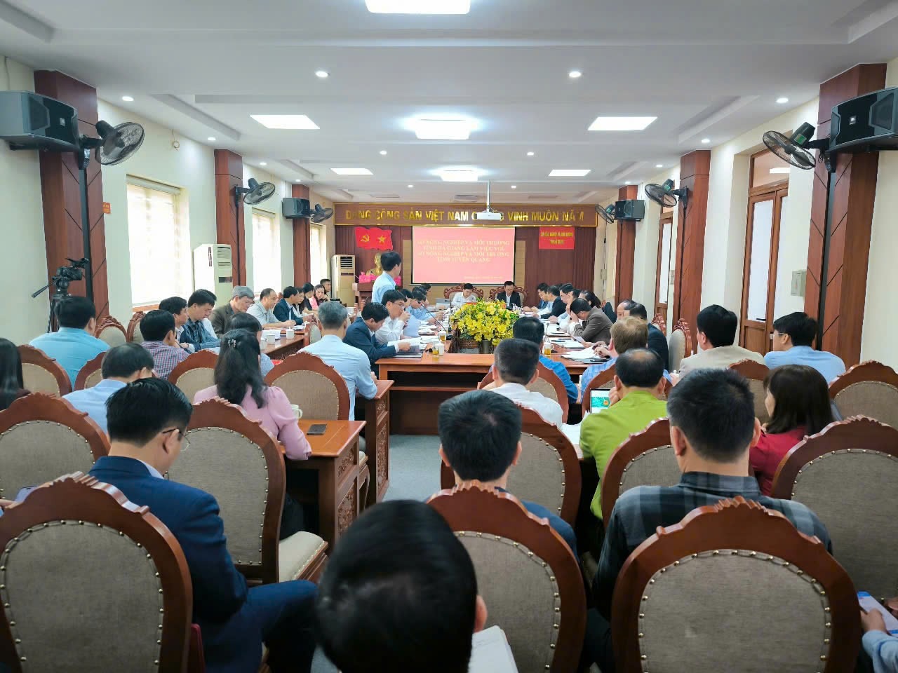 Sở Nông nghiệp và Môi trường tỉnh Hà Giang làm việc với Sở Nông nghiệp và Môi trường tỉnh Tuyên Quang