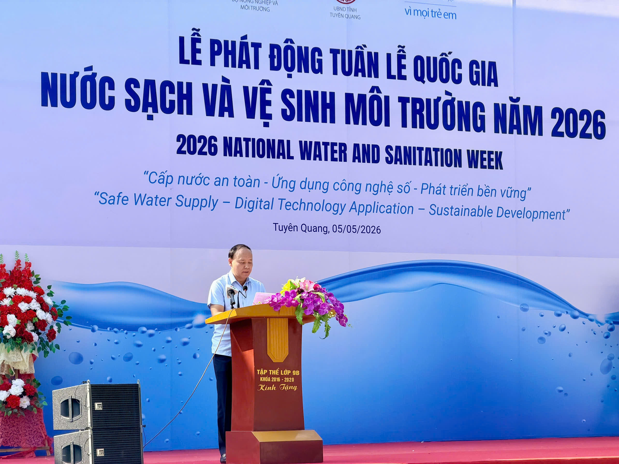 Lễ phát động Tuần lễ Quốc gia Nước sạch và Vệ sinh môi trường năm 2026 tại xã Nhữ Khê