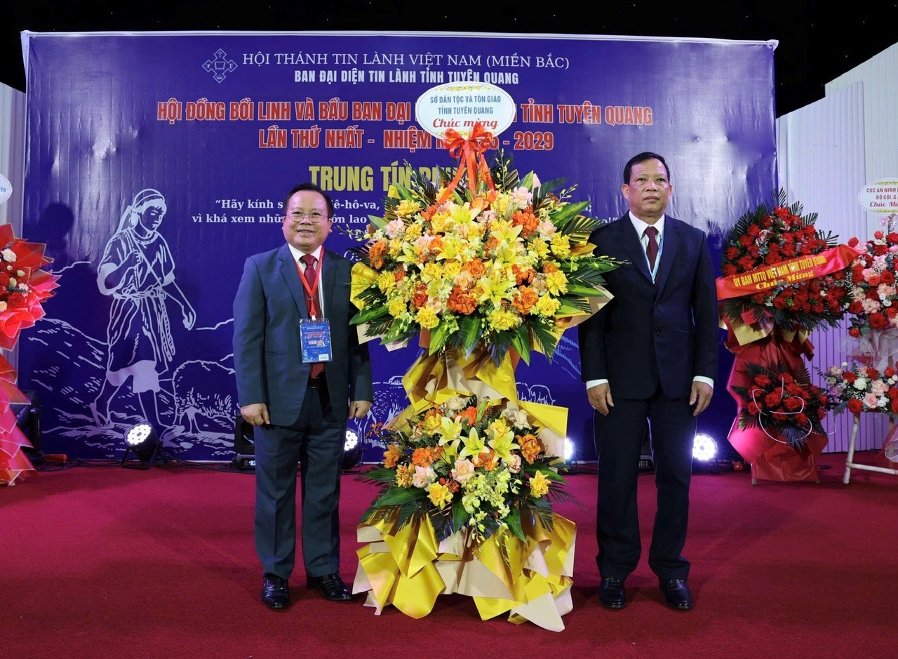 Bầu Ban đại diện Tin lành Việt Nam (miền Bắc) tỉnh Tuyên Quang
