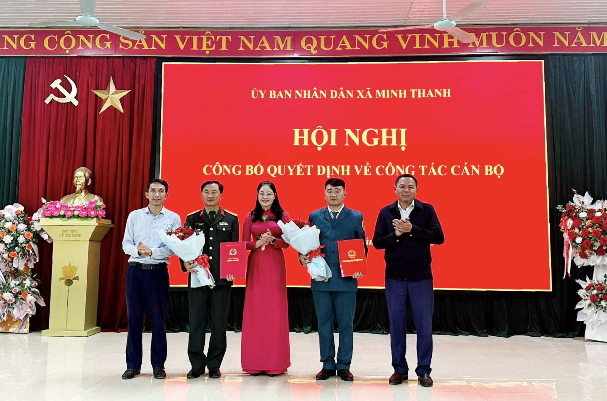 Hội nghị công bố Quyết định về công tác cán bộ