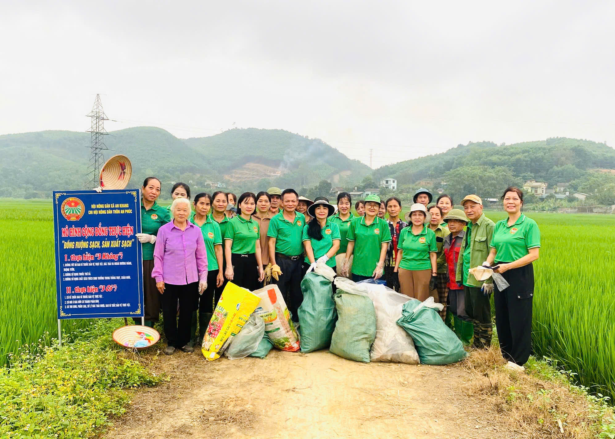Nông dân An Tường hình thành nếp sống xanh