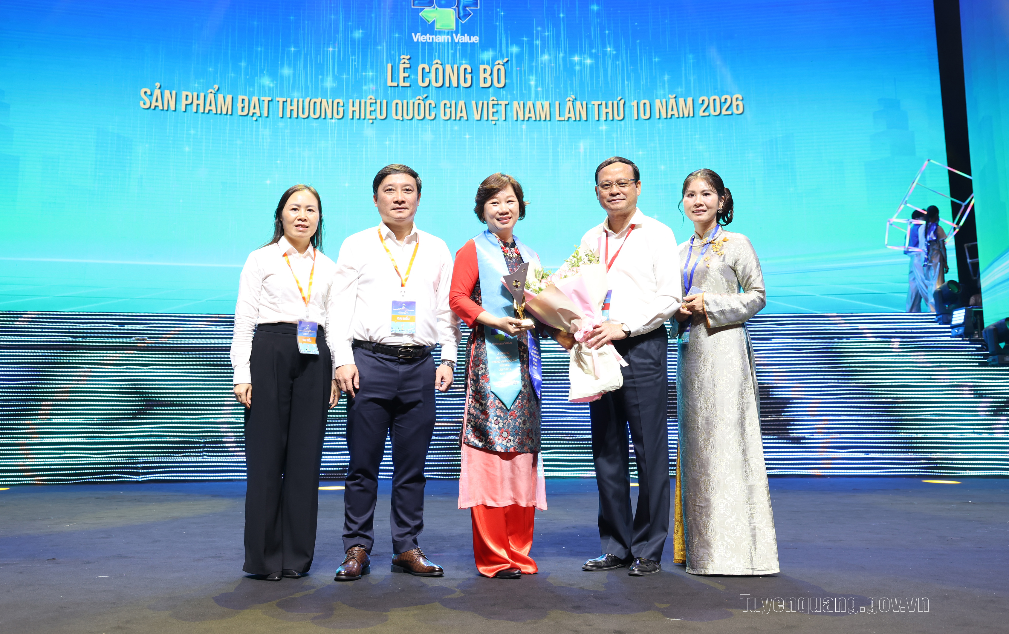 Tuyên Quang có 2 sản phẩm đạt Thương hiệu quốc gia Việt Nam năm 2026
