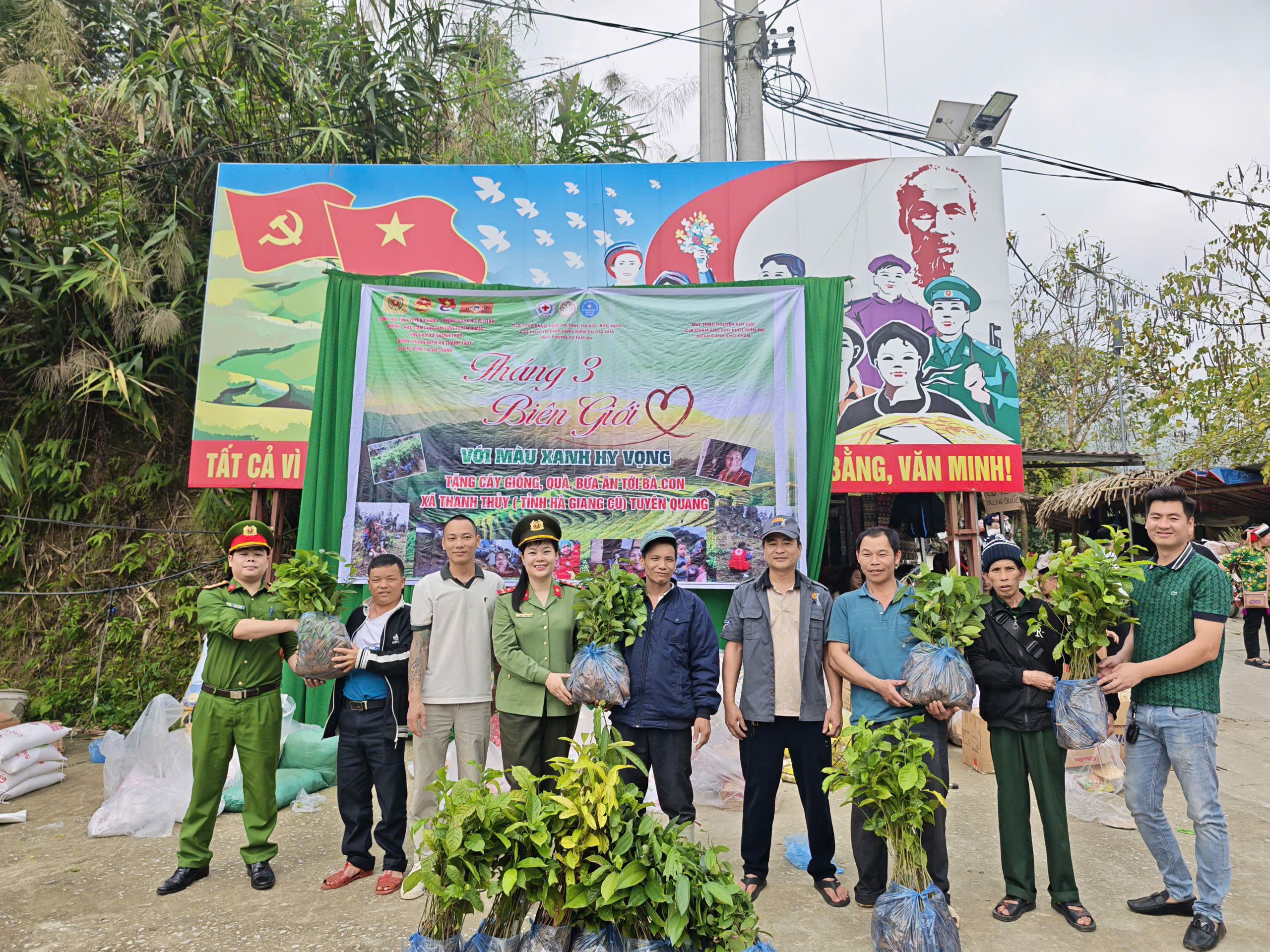 CHƯƠNG TRÌNH THÁNG BA BIÊN GIỚI - MÀU XANH HY VỌNG