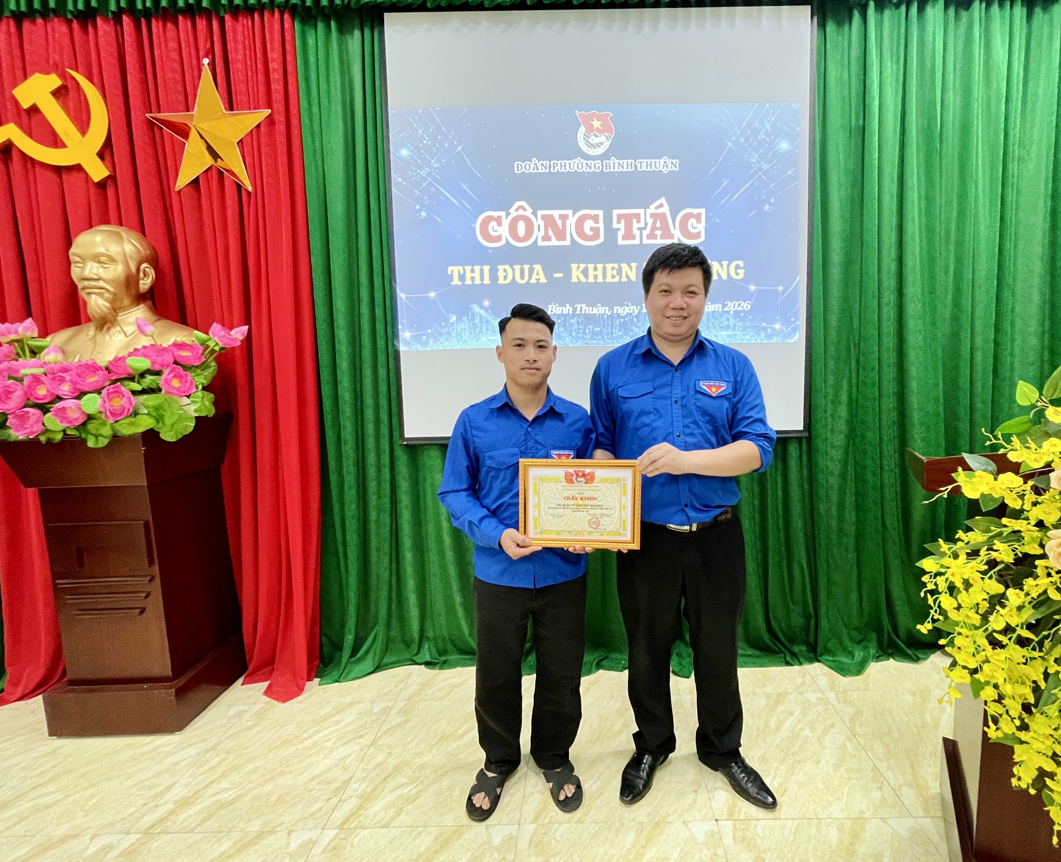 ĐOÀN PHƯỜNG BÌNH THUẬN SƠ KẾT CÔNG TÁC ĐOÀN VÀ PHONG TRÀO THANH THIẾU NHI 6 THÁNG ĐẦU NĂM 2026