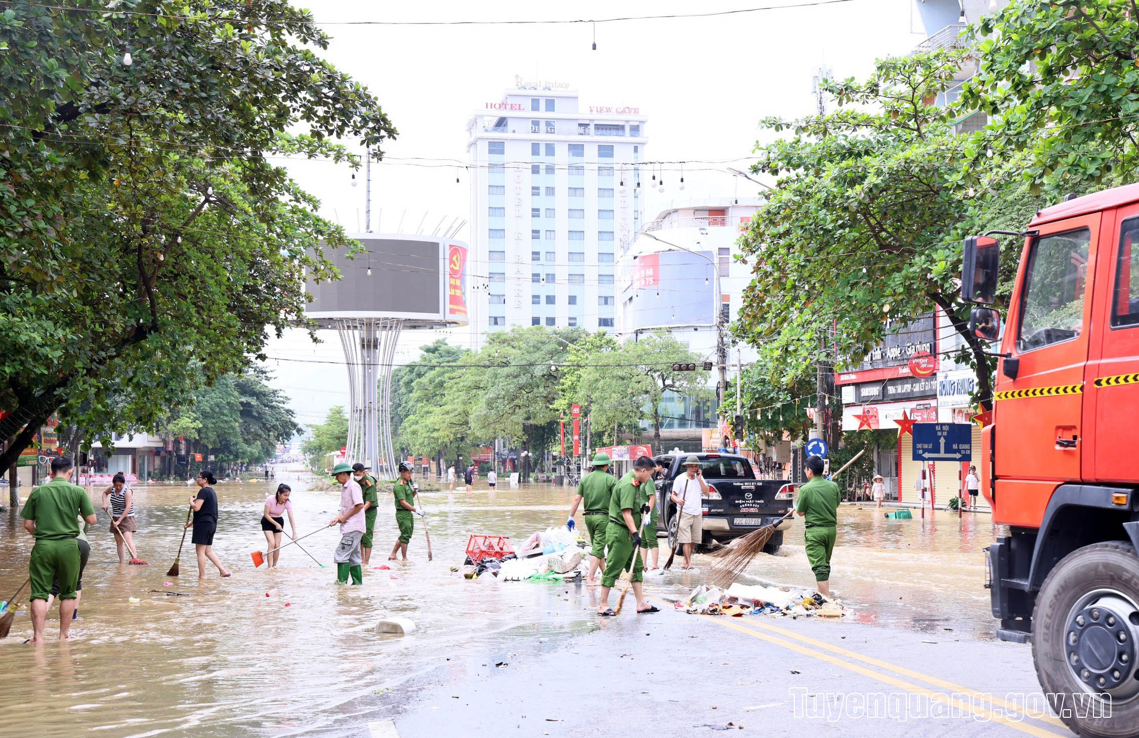 Khẩn trương khắc phục hậu quả mưa lũ