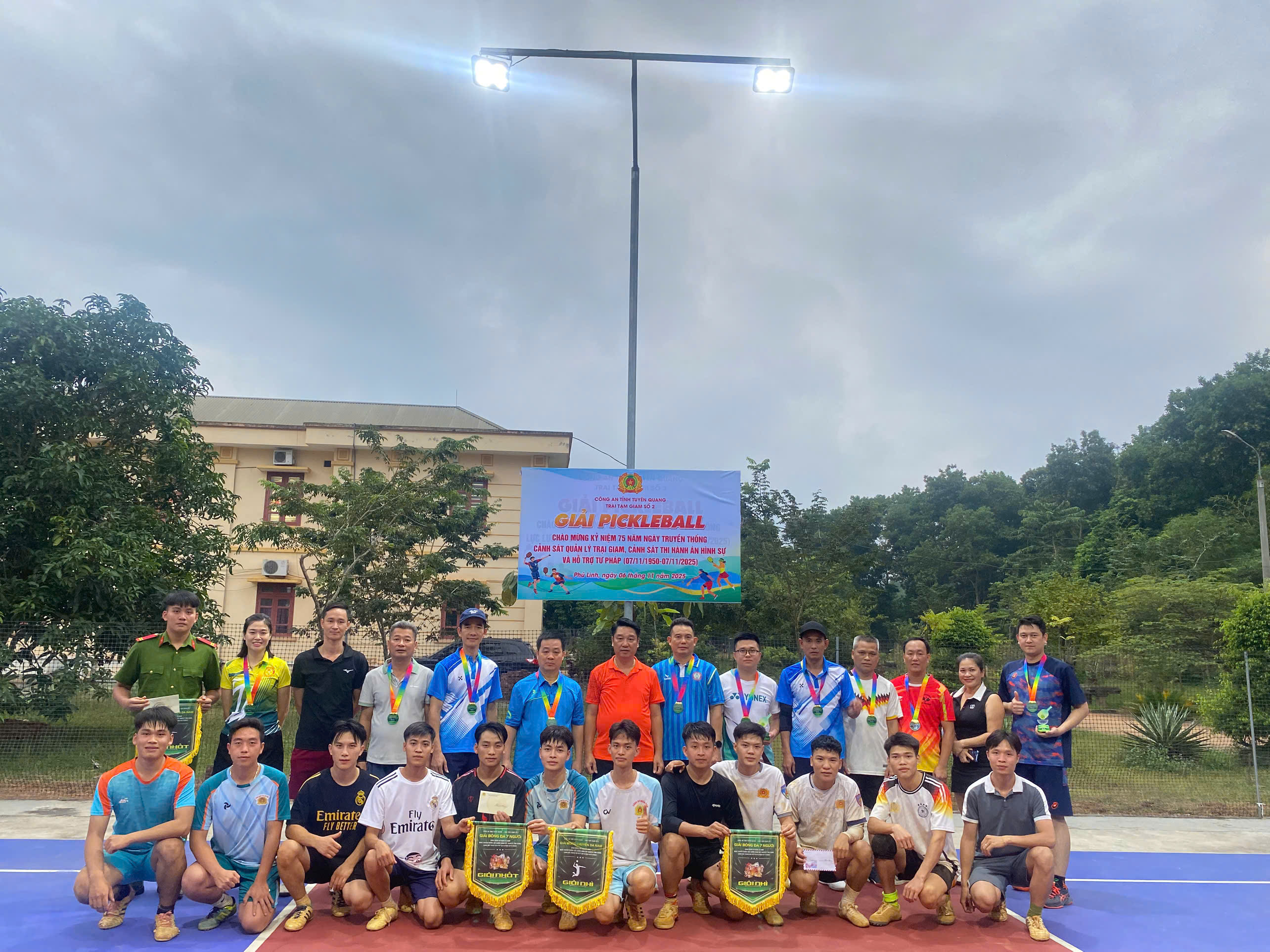 TỔ CHỨC GIẢI THI ĐẤU THỂ DỤC THỂ THAO CHÀO MỪNG KỶ NIỆM NGÀY TRUYỀN THỐNG LỰC LƯỢNG CẢNH SÁT QUẢN LÝ TRẠI GIAM, THI HÀNH ÁN HÌNH SỰ VÀ HỖ TRỢ TƯ PHÁP (07/11/1950 – 07/11/2025)