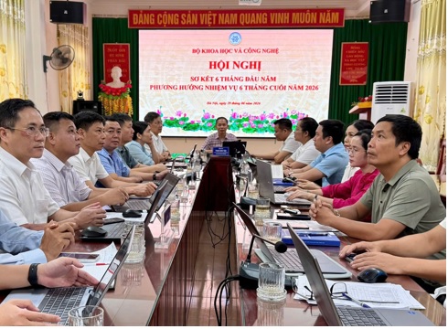 Bộ Khoa học và Công nghệ sơ kết công tác 6 tháng đầu năm, triển khai nhiệm vụ 6 tháng cuối năm 2026
