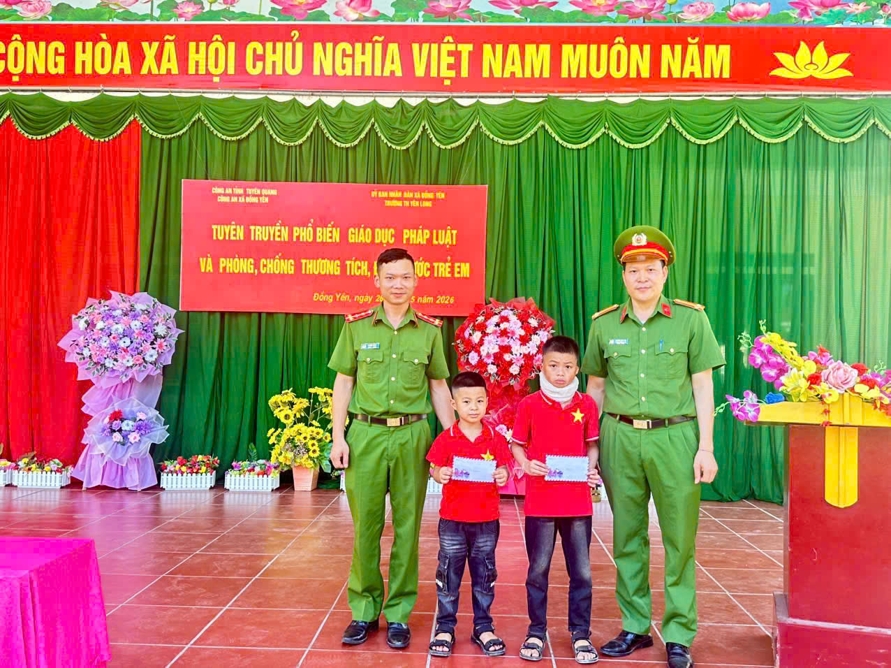 CHỦ ĐỘNG PHÒNG CHỐNG ĐUỔI NƯỚC CHO HỌC SINH TRÊN ĐỊA BÀN XÃ ĐỒNG YÊN 