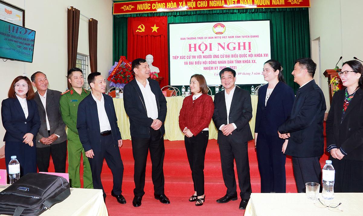 Hội nghị tiếp xúc cử tri, vận động bầu cử giữa các ứng cử viên đại biểu Quốc hội khóa XVI và đại biểu HĐND tỉnh nhiệm kỳ 2026–2031 với cử tri xã Liên Hiệp