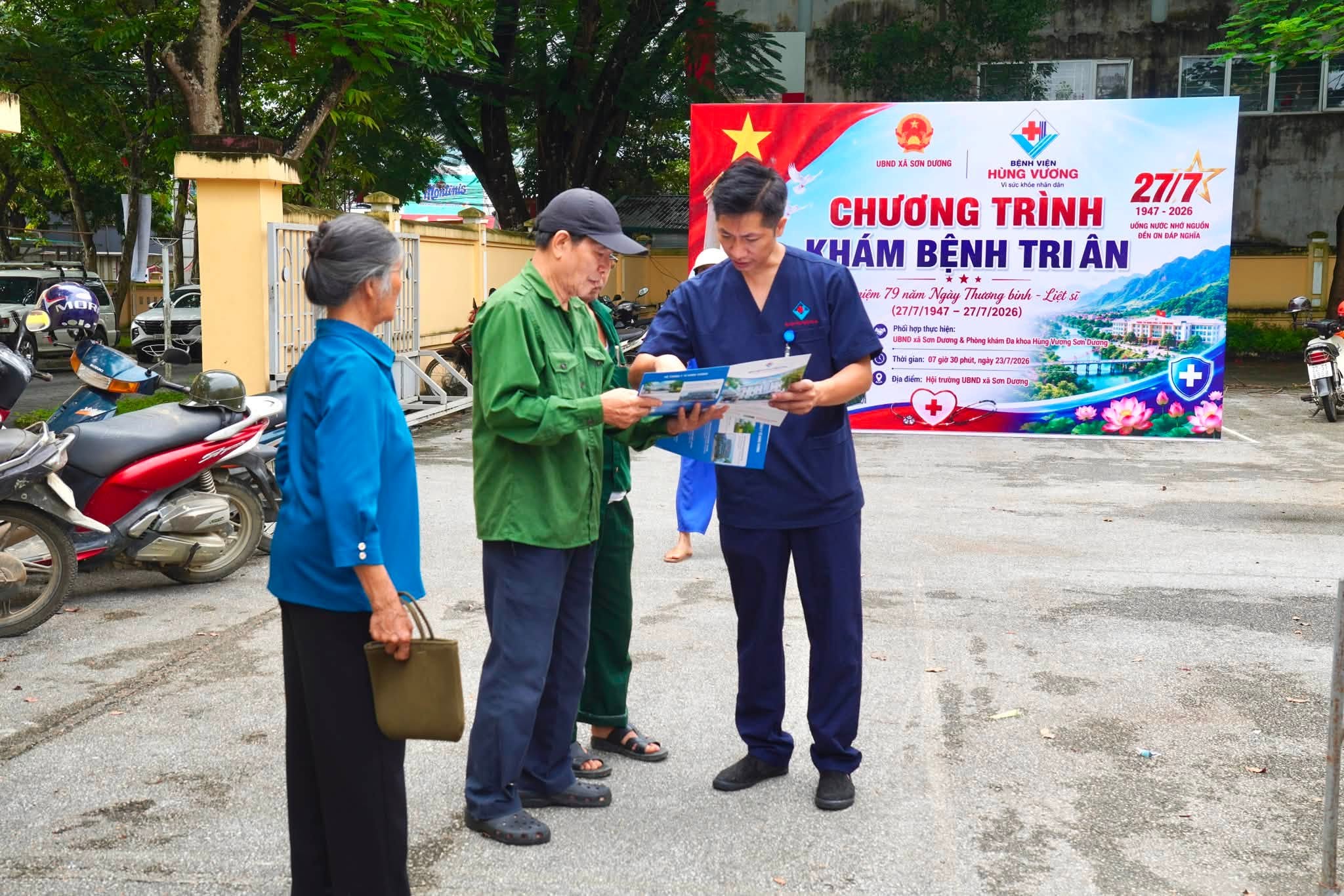 Trên 150 thương binh, bệnh binh được khám sức khỏe tri ân nhân kỷ niệm 79 năm Ngày Thương binh - Liệt sĩ