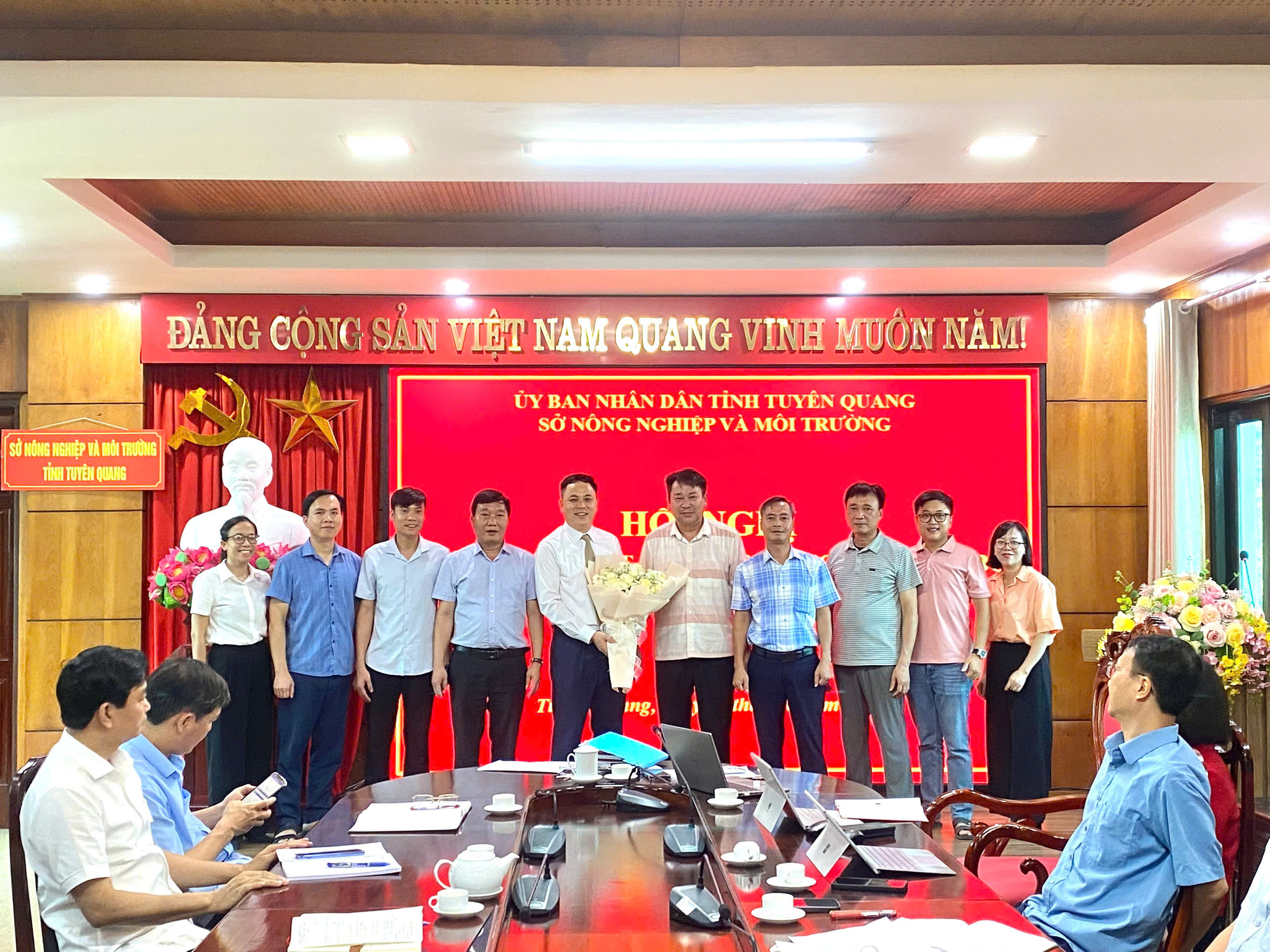 Hội nghị công bố quyết định về công tác tổ chức, cán bộ